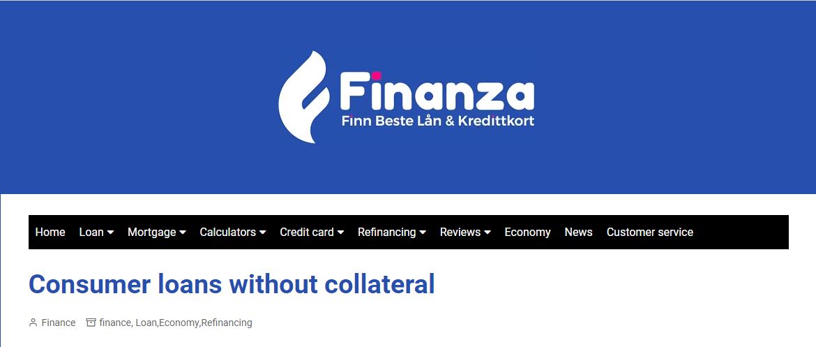 Finanza unsecured loans